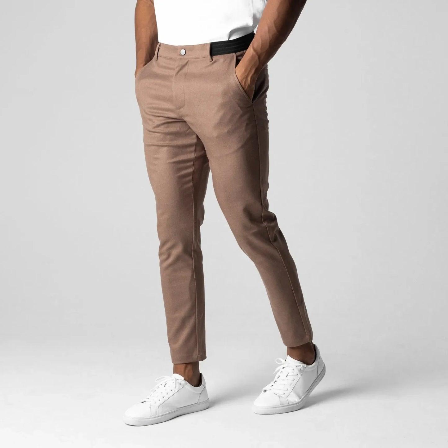 Pantalón Chino Urban™ — gris urbano, elegante y cómodo