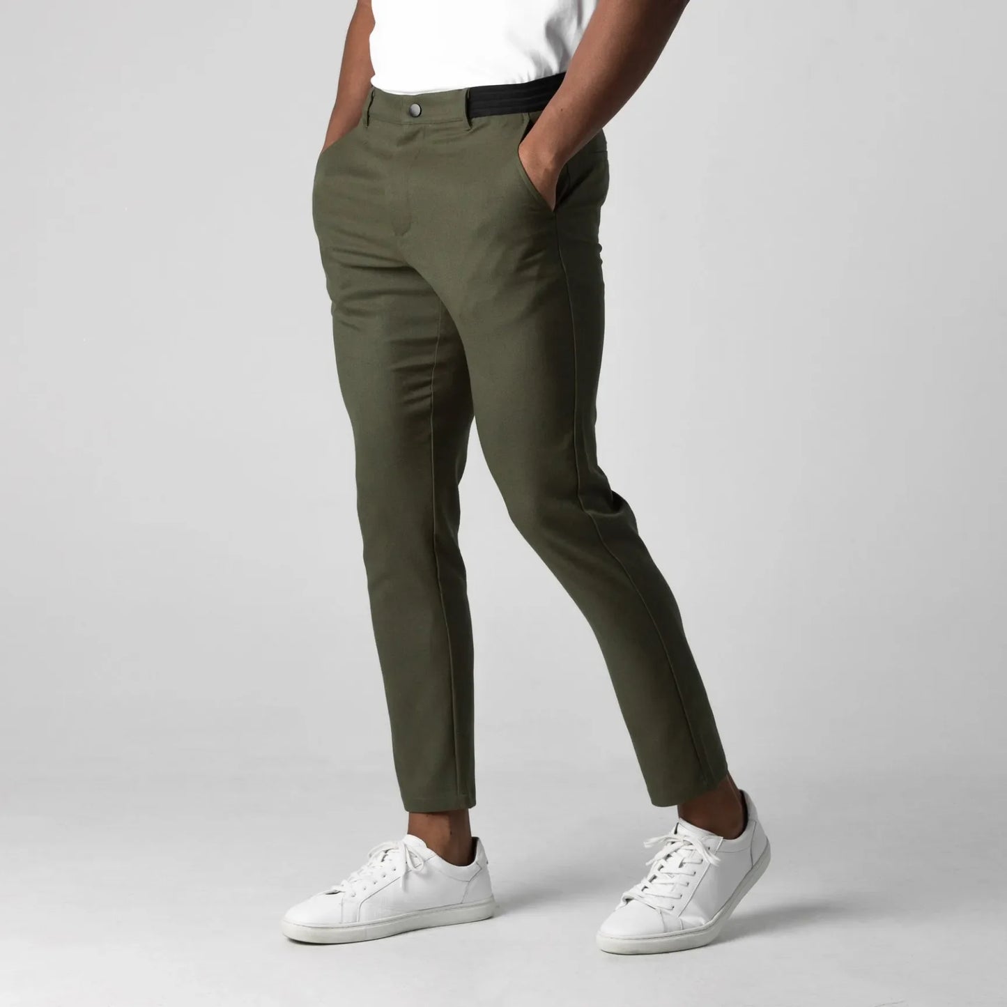 Pantalón Chino Urban™ — gris urbano, elegante y cómodo