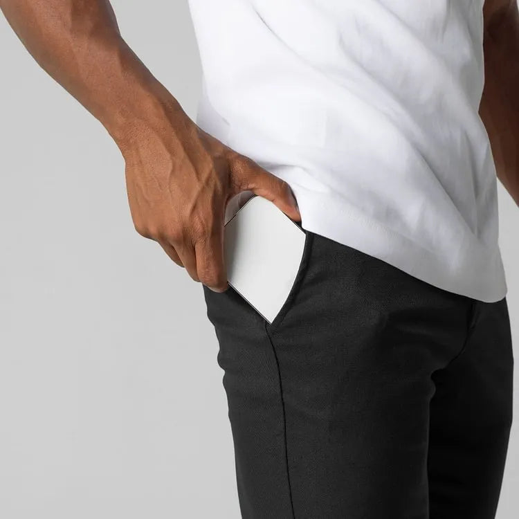 Pantalón Chino Urban™ — gris urbano, elegante y cómodo