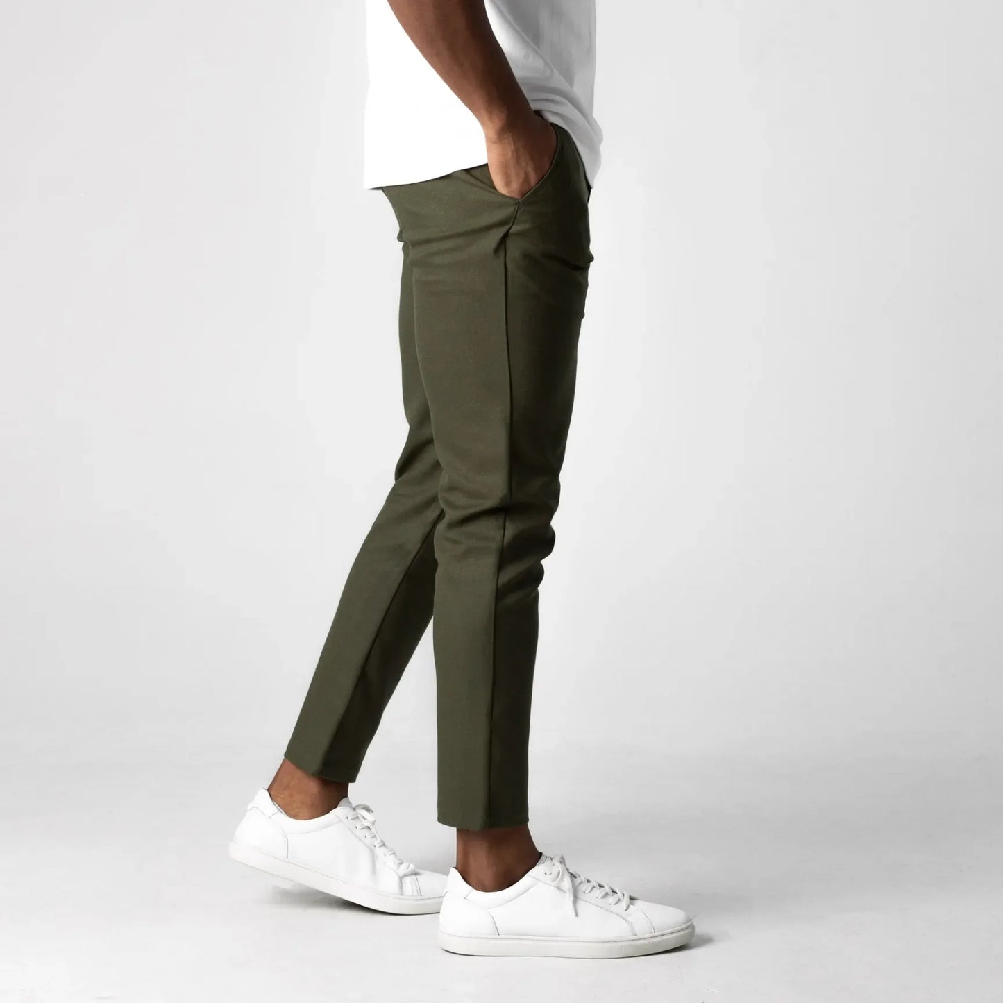 Pantalón Chino Urban™ — gris urbano, elegante y cómodo