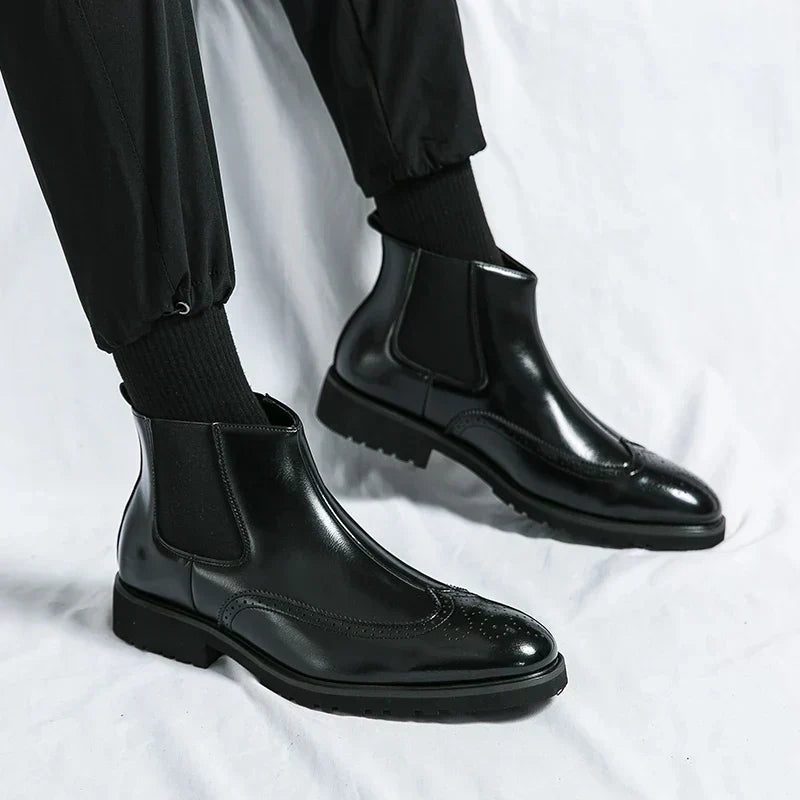 Botines Desert™ — Chelsea de cuero, cómodos desde el primer día