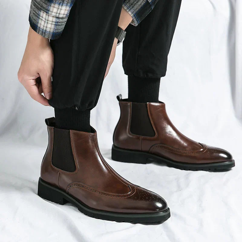 Botines Desert™ — Chelsea de cuero, cómodos desde el primer día