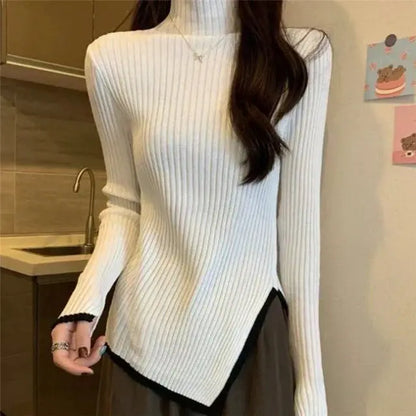 Esencia™ Sweater — soft asymmetric cut that elevates any look