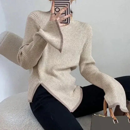 Esencia™ Sweater — soft asymmetric cut that elevates any look