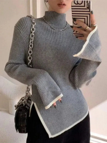 Esencia™ Sweater — soft asymmetric cut that elevates any look