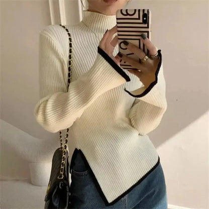 Esencia™ Sweater — soft asymmetric cut that elevates any look