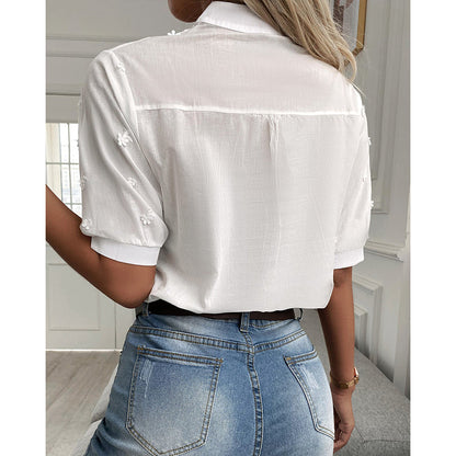 Alma™ Blouse — floral embroidery with a distinctive touch